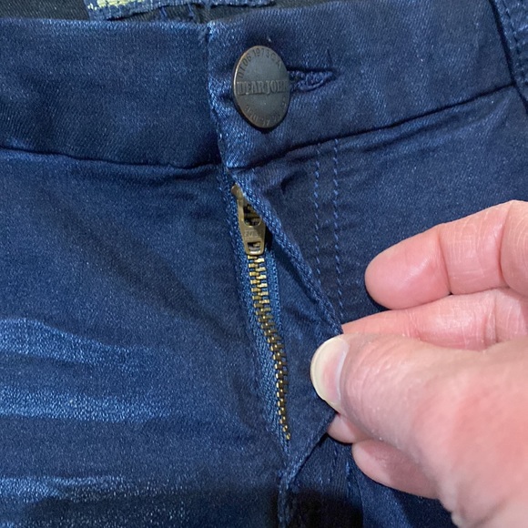 Dear John Metro Skinny Leg Denim Jeggings Size 31 - Picture 2 of 10